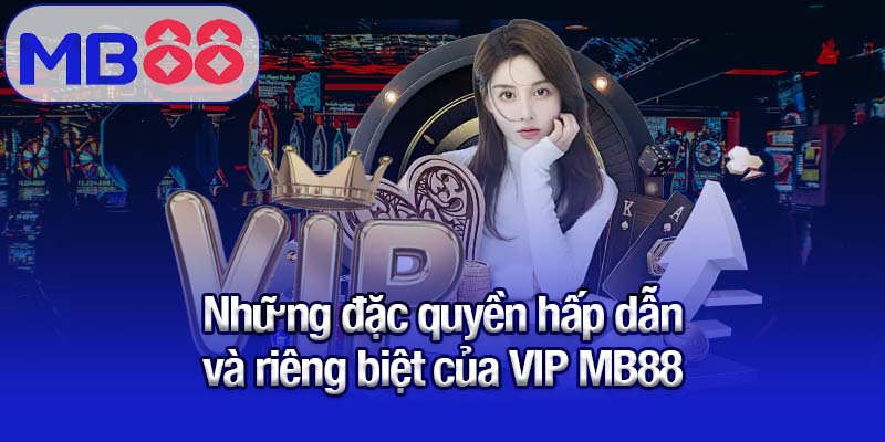VIP MB88 - Thế giới cá cược đẳng cấp và riêng biệt 2 Những đặc quyền hấp dẫn và riêng biệt của VIP MB88